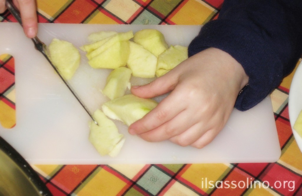 Preparazione della merenda